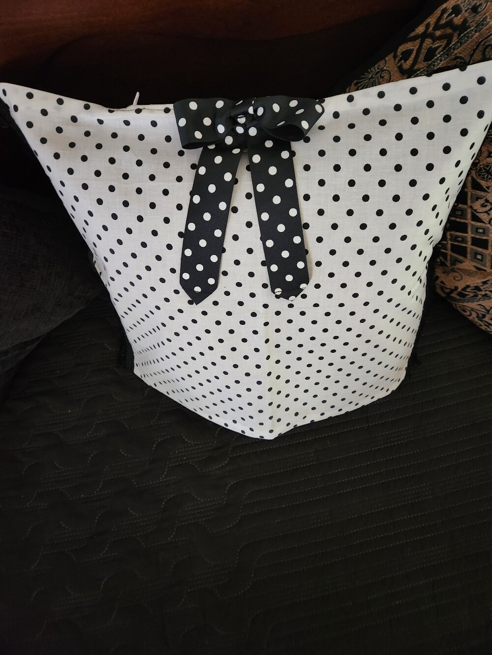 2 Piece Homemade Pillows Covers. - Picture 2 of 3